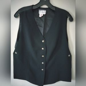 SOLD   Kenar Black Vest, NEVER WORN